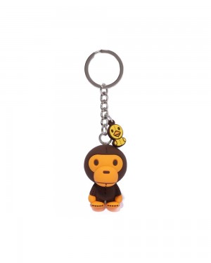 Inne Akcesoria Bape Baby Milo Toy Key chain Dziecięce Brązowe | 75813JCIT