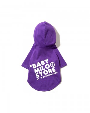 Inne Akcesoria Bape Pet hoodie Damskie Fioletowe | 20189OIVF