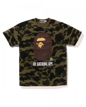 Koszulki Bape 1st By Bathing Ape Męskie Zielone | 23791NPAE