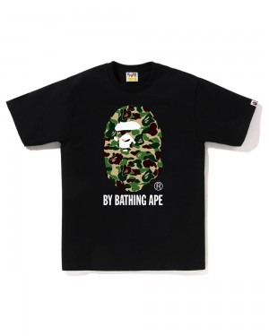 Koszulki Bape ABC By Bathing Ape Męskie Czarne | 71058XGJB