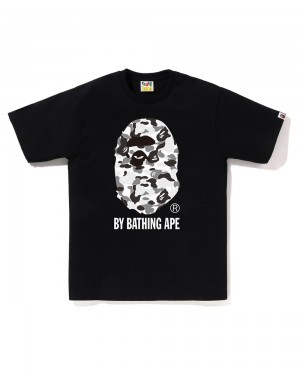 Koszulki Bape ABC By Bathing Ape Męskie Czarne | 37915XLGQ