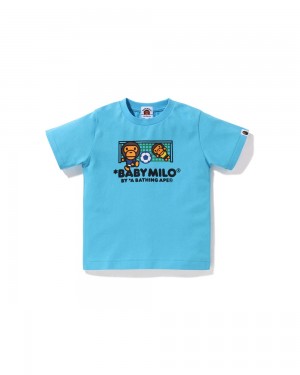 Najfatalniejszy Bape Baby Milo Soccer Dziecięce Niebieskie | 21437QITP