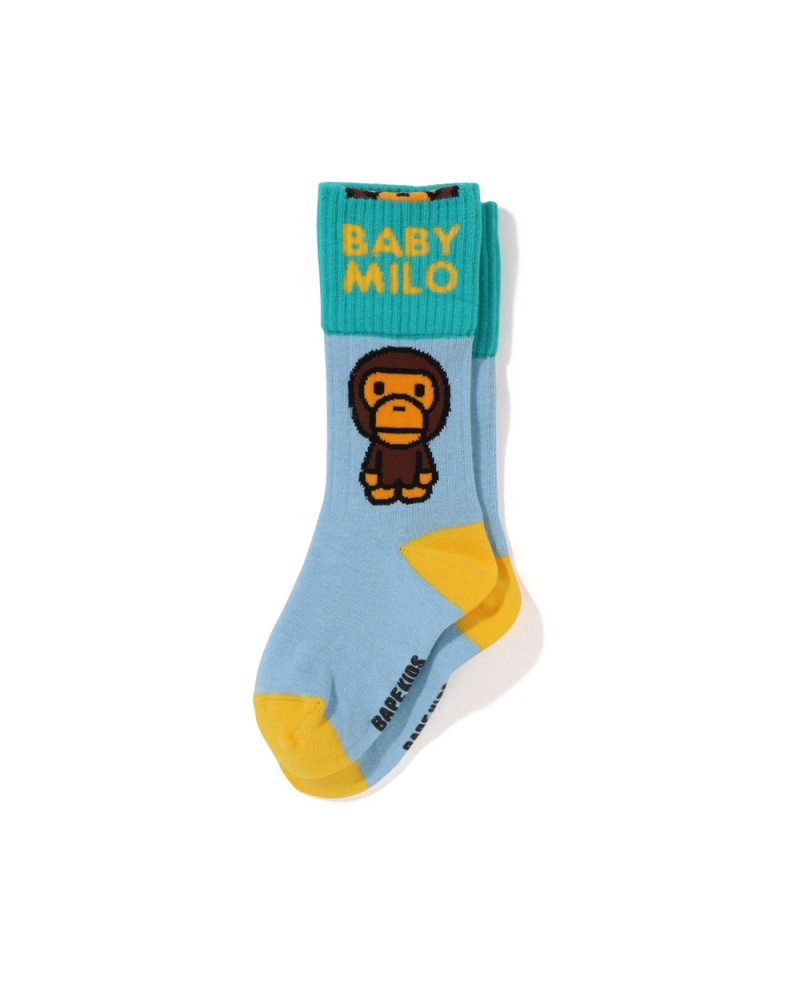 Inne Akcesoria Bape Baby Milo Cuffs Dziecięce Głęboka Niebieskie | 78519AHJT