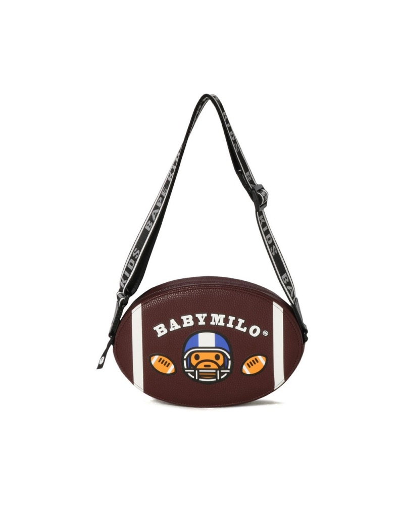 Inne Akcesoria Bape Baby Milo Football Shoulder Dziecięce Brązowe | 18256XCFH