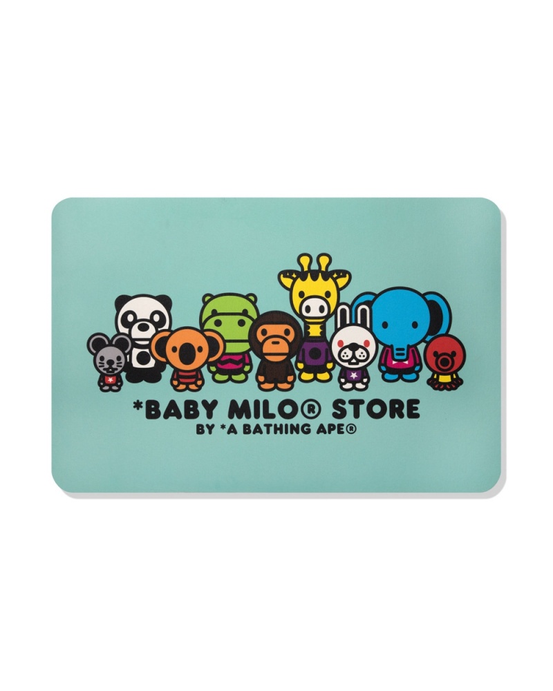 Inne Akcesoria Bape Baby Milo carpet Męskie Mięta | 51986URAF