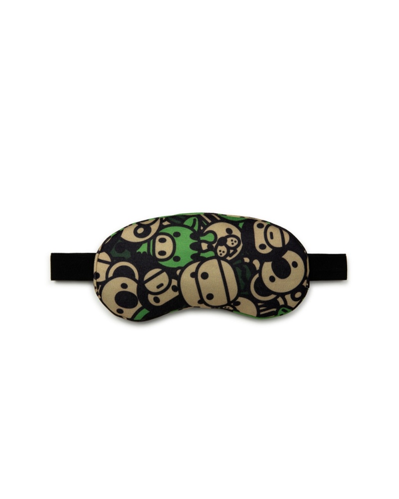 Inne Akcesoria Bape Baby Milo eye mask Męskie Zielone | 41876EAKU