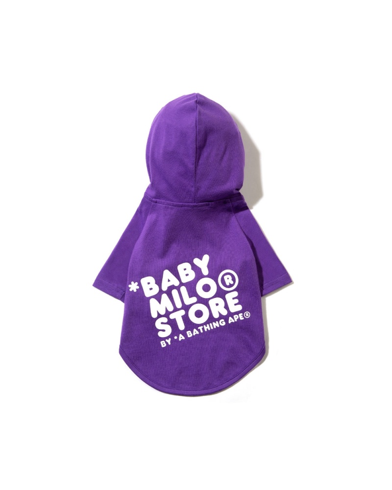 Inne Akcesoria Bape Pet hoodie Damskie Fioletowe | 20189OIVF