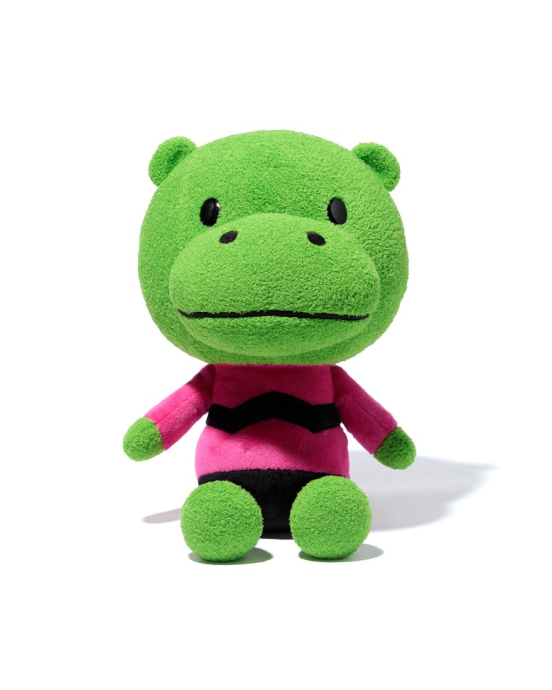 Inne Akcesoria Bape Sitting Hippo plush doll Męskie Zielone | 60451TIWS