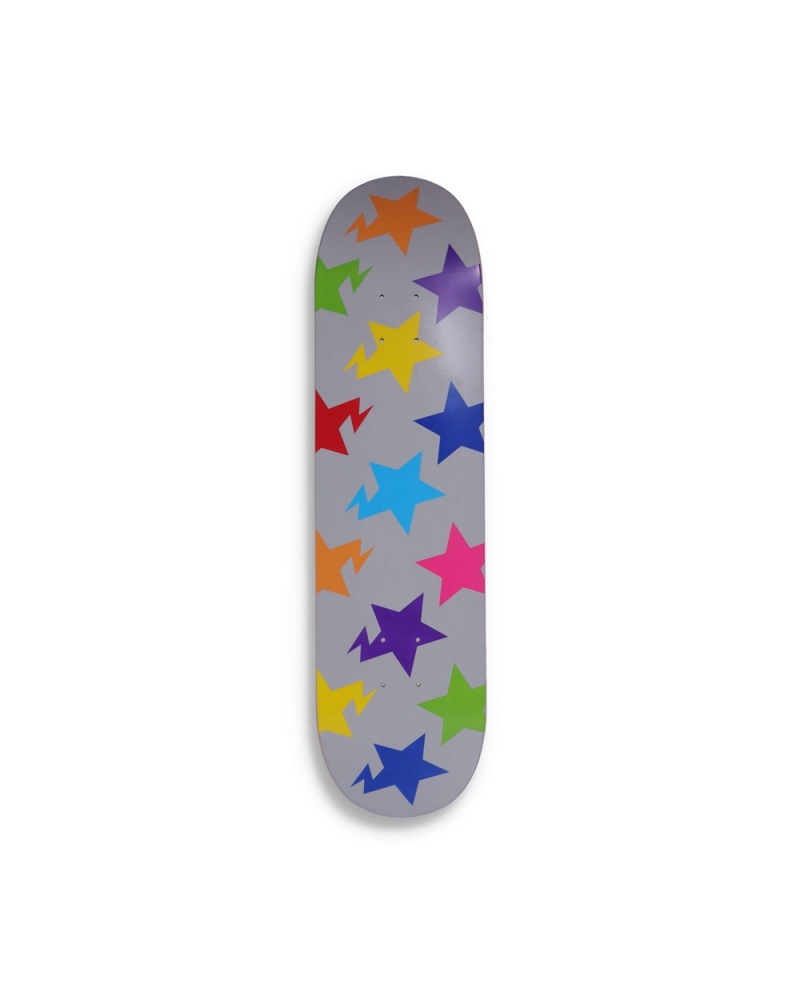 Inne Akcesoria Bape Sta Pattern Skateboard Męskie Kolorowe Szare | 35408DYKX