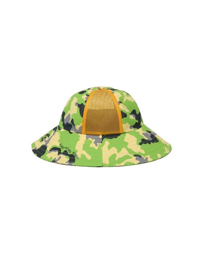 Inne Akcesoria Bape Woodland Mesh Dziecięce Zielone | 61457QKZG