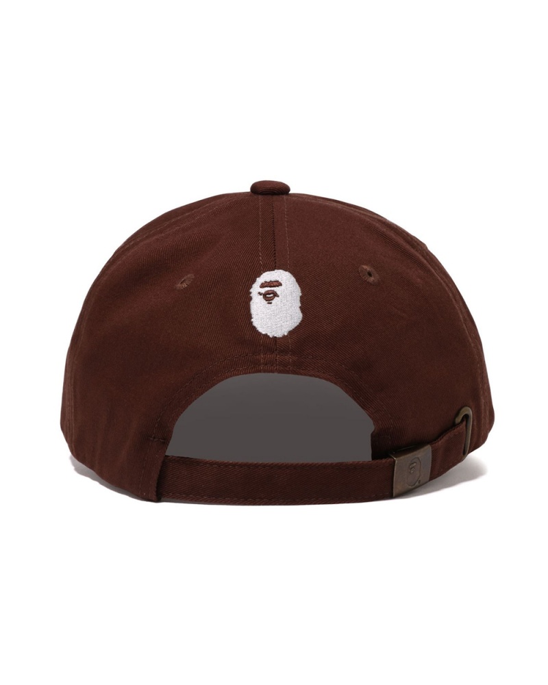 Kapelusz Bape A Bathing Ape 6panel Męskie Czekolada | 87659MCEJ