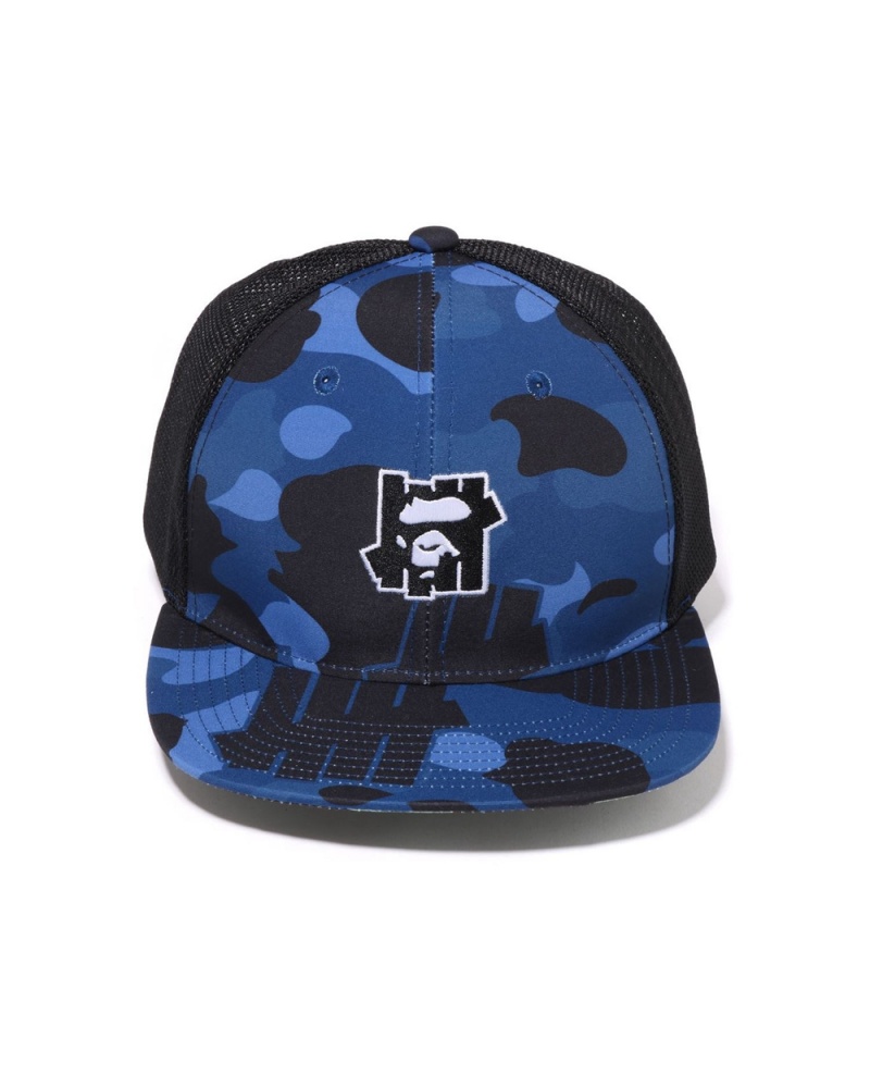 Kapelusz Bape X UNDFTD Mesh Męskie Granatowe Niebieskie | 48172MCOF