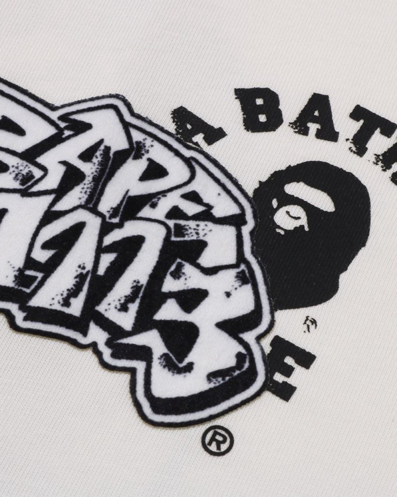 Koszulki Bape Comics Grafiką Męskie Kremowe | 63254DRLP