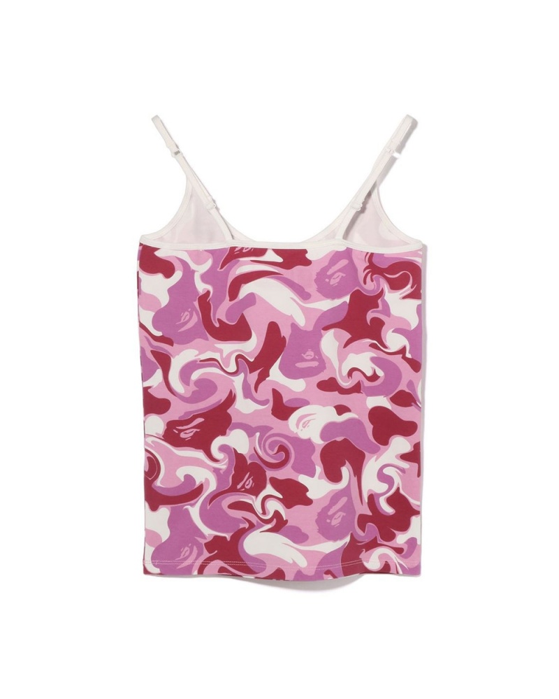 Koszulki Bape Marble Camisole Damskie Różowe | 26059TDNB