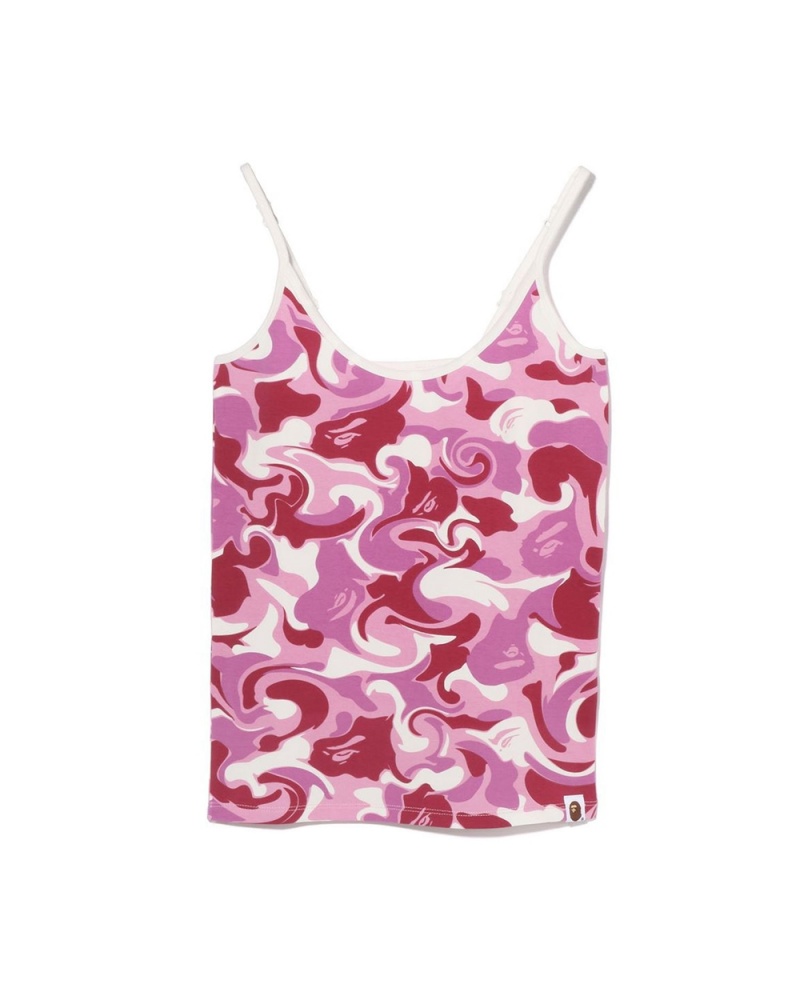 Koszulki Bape Marble Camisole Damskie Różowe | 26059TDNB