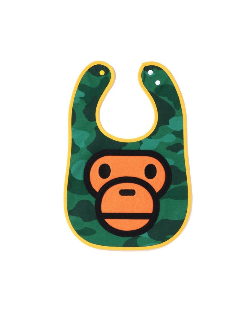 Najfatalniejszy Bape Baby Milo Bib Dziecięce Jasny Zielone | 54903ZBPN