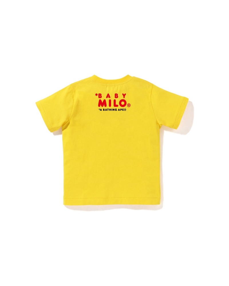 Najfatalniejszy Bape Baby Milo Ice Cream #2 Dziecięce Żółte | 17629WEHT