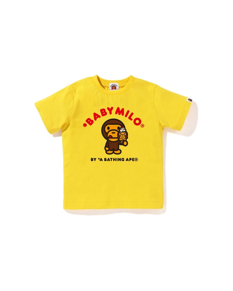 Najfatalniejszy Bape Baby Milo Ice Cream #2 Dziecięce Żółte | 17629WEHT