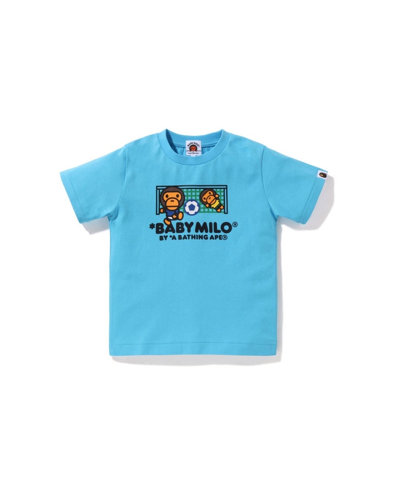 Najfatalniejszy Bape Baby Milo Soccer Dziecięce Niebieskie | 21437QITP