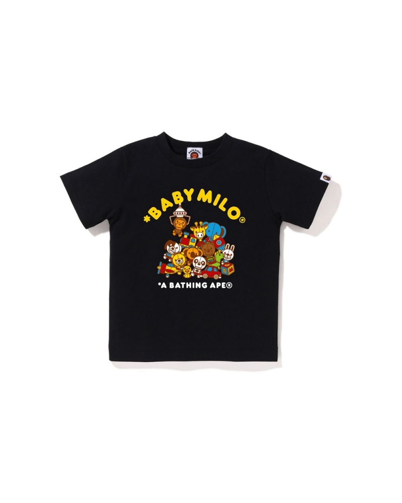 Najfatalniejszy Bape Baby Milo UFO Game Dziecięce Czarne | 67823PWMH