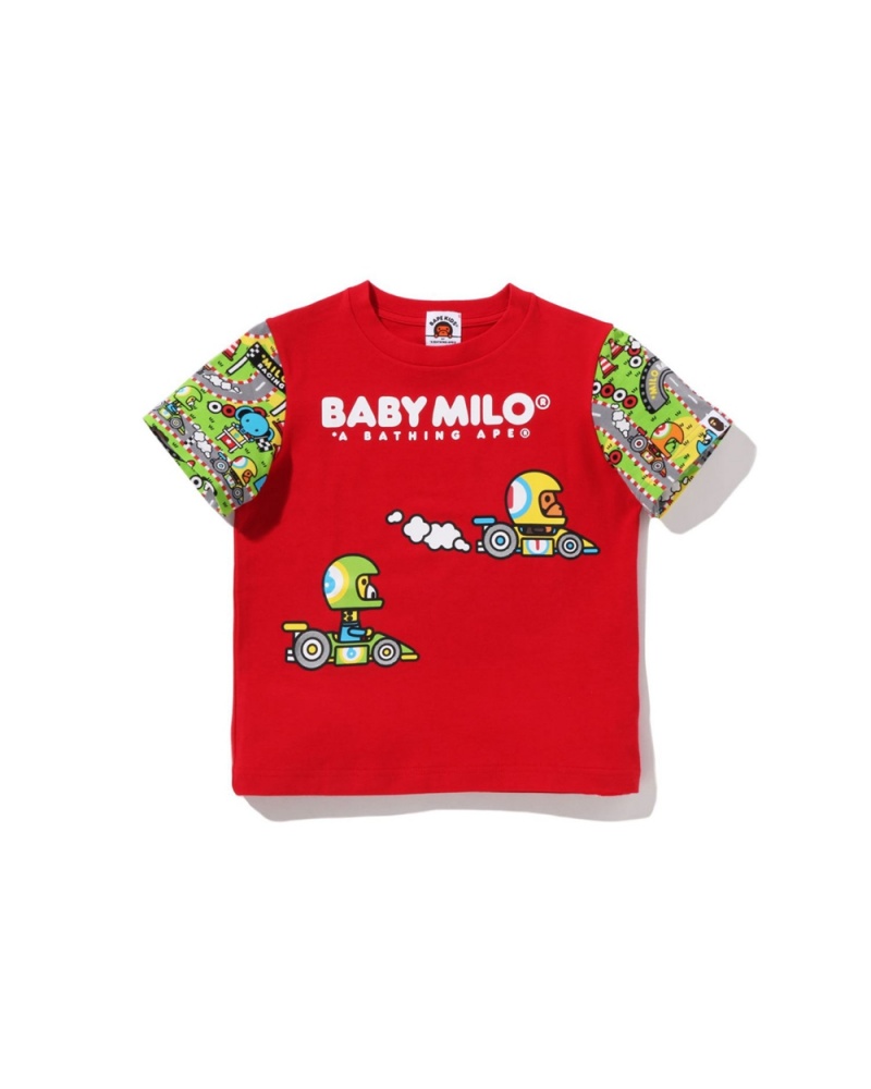 Najfatalniejszy Bape Baby Milo Wyścigowe Friends Dziecięce Głęboka Czerwone | 10365SOUT