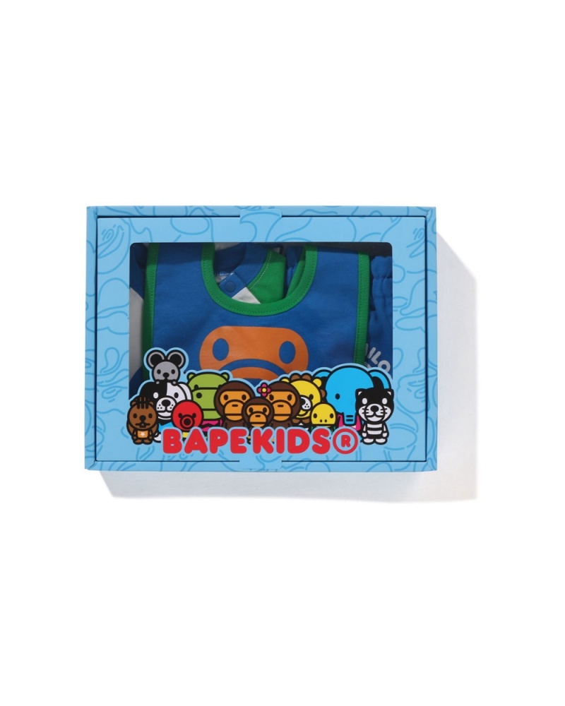 Zestawy Bape Babies Milo Gift Dziecięce Królewski Niebieski Niebieskie | 53087CNWI